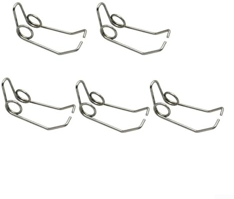 5 PCS Set of Iron Valve Springs for Trumpet, Trombone and Alto Instruments Water Key (Alto)