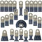 25 cuchillas mixtas SabreCut PRK25A compatibles con Bosch Fein (sin StarLock) Makita Milwaukee Parkside Ryobi Workzone Hitachi multiherramienta oscilante