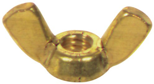 The Hillman Group 4350 5/16-18 Brass Wing Nut (10-Pack)