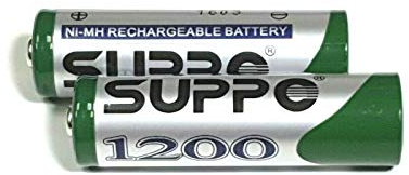 Gigaset Lot de 2 batteries rechargeables AA 1200 mAh pour Gigaset 2000 3000 4000 C620 S820