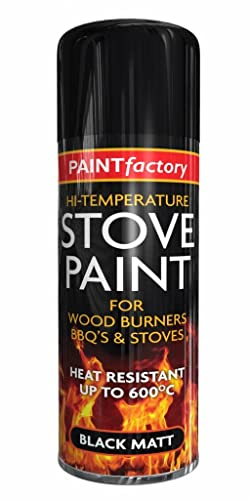 400ML Ultra High Heat Resistant Coal Black Spray Paint for BBQ Grill Stove Engine Exhaust (1)