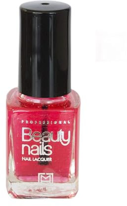 Beauty Nails - Smalto per unghie professionale, 41 rosa trasparente, 1 pezzo da 14 ml