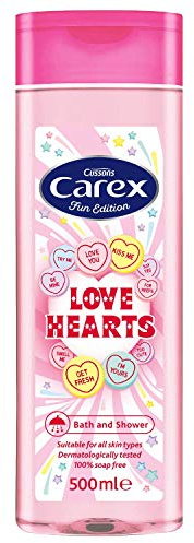 Cussons Love Hearts Bad & Dusche 500 ml, 1er Pack (1 x 1 Stück)