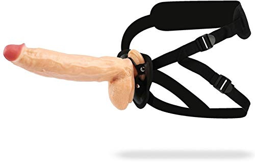 Yrrddxxoo Stor realistisk styrka på par mjuk handsfree leksak Dídl?Privata delar maskering t?-30 cm (färg: beige)