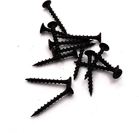 Tornillos de montaje rápido 3,5 x 25 mm rosca gruesa. - 100 unidades.