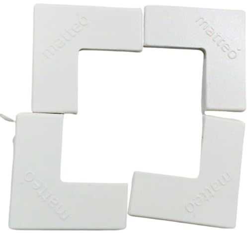 NeatiEase Accessoires magnétiques pour écran de fenêtre, 8 coins de fenêtre, 8 clips de fenêtre