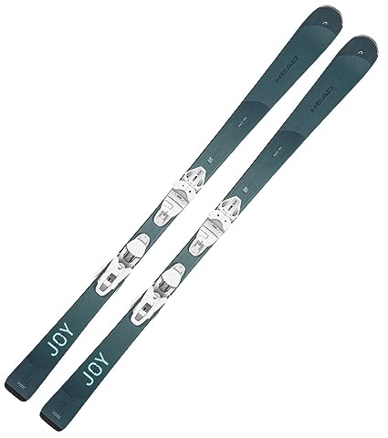 Damen Ski Alpinski Pisten Ski - Head Easy Joy - 153cm - Allride Rocker - inkl. Bindung Joy 9 GW SLR Z2,5-9 - für Anfängerinnen - präparierte Piste