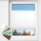 HOMEDEMO Plissee Klemmfix ohne Bohren Jalousien, Weiß, 35x80cm(BxH), Plisseerollo Fensterrollo mit Klemmträger, Faltrollo Klemmrollo Sicht-und Sonnenschutz Rollos für Fenster & Tür