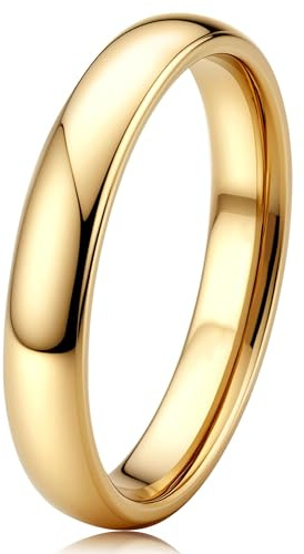 SIXDUTON ring kvinnor män 2 mm 4 mm 6 mm, partnerringar för bröllop och vardag, förlovningsringar vigselring bröllopsband vigselringar
