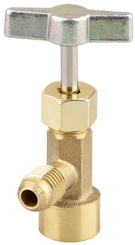 UPKOCH Conector de Manguera de Refrigeración con Válvula de Seguridad para Refrigerante de 1/2 Pulgada