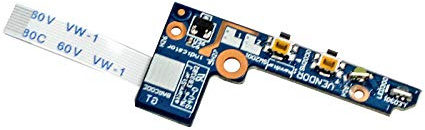 Gintai Carte Mère Power Plaque Bouton d'alimentation avec câble Ruban de Rechange pour Lenovo Yoga 2 11 20332 20428 59417911 NBX00019Q00 43508112001 90005666 NS-A201