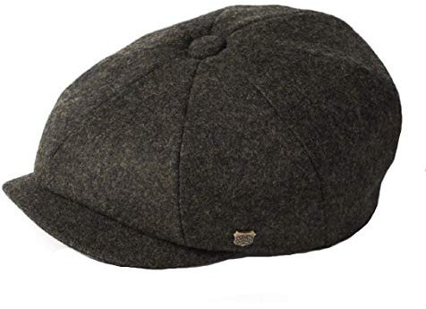 Failsworth Hats Alfie Melton Newsboy Cap - Loden 6 3/4