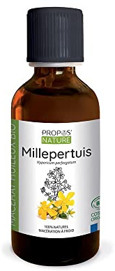 Macérat de Millepertuis Bio - Hypericum perforatum extract - 100% naturel - Origine France - 50ml- PROPOS'NATURE