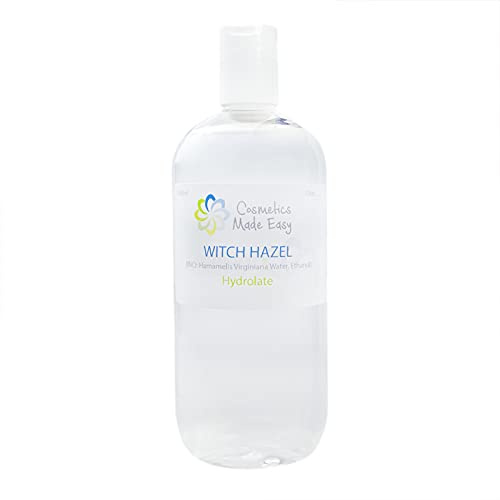 Witch Hazel (Distilled, Alcohol Free) 1 Litre/1000ml Pure & Natural, Cosmetics Made Easy