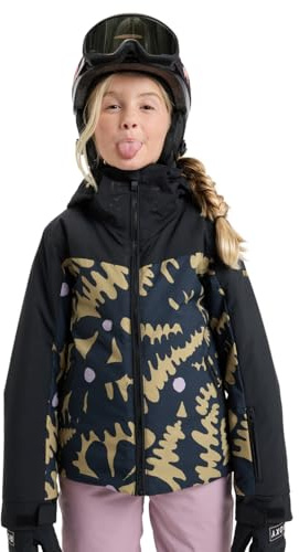 Roxy Snow Jacket Free Jet Block Girl Jacket Girl's Beige 14