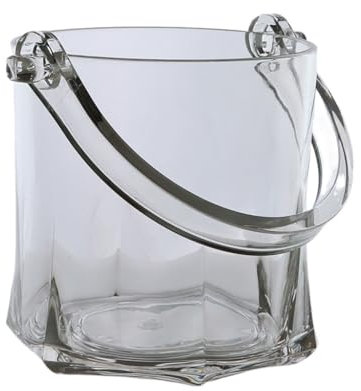 Seau à glace rond en cristal seau à glace bar vin seau à glace