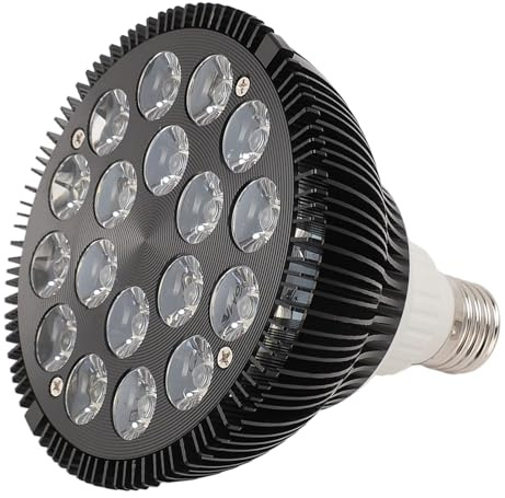 ERYUE Akvarium LED-lampor Tillväxtlampa för Sötvattensaltvatten Akvarium Korallmaneter Nano Alger E27 E26
