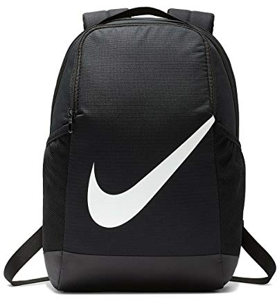 Nike Jungen Brsla-Fa19 Rucksack, Black/Black/White, One Size