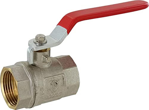 Kugelhahn Messing 1 Absperrhahn Auslaufventil Absperrventil Wasser