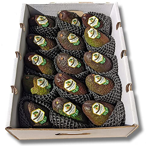 Aguacate Hass Origen Internacional Pack 4 kg - Punto de Maduración (READY) - Aguacates Frescos Seleccionados -Ideales para Guacamole, Tostadas, Ensaladas y Recetas Saludables