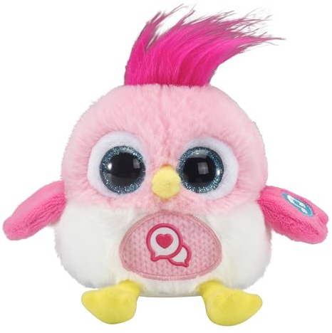 Vtech LoLibirds - Momo – Interaktives Plüschtier mit Aufnahme-Funktion, Melodien und Magnet-Kissen – Für Kinder von 4-10 Jahren