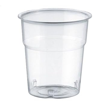 Generico 50/250/1000 Bicchieri Plastica | Bicchieri KRISTALL ISAP DA 100 CC Bevande Finger Food per x caffè freddo, amari - made in italy eventi party uffici aziende (50 pezzi)