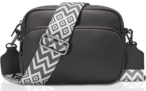 GASSDA Umhängetasche Damen Kleine Handtasche Damen PU Leder Crossbody Bag Moderne Taschen mit Abnehmbarem Schultergurt