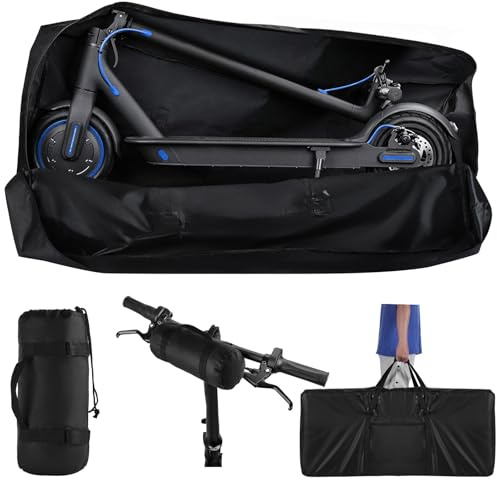 CONFUTURY Scooter Tasche,Verbessert 900D Oxford Tasche für E-Scooter Wasserdicht，Universell E Roller mit Starkem Gurtband FüR,E Scooter Zubehör，130cm L x30.48cm Wx50cm H