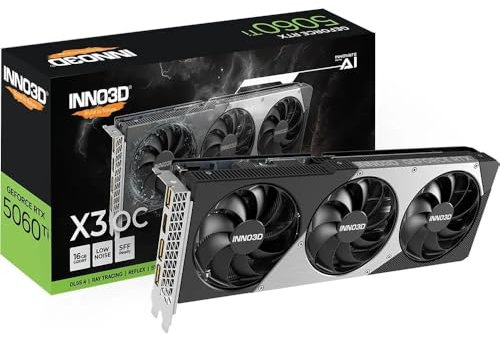 Inno3D GeForce RTX 5060 Ti Twin X2 16GB GDDR7 Reflex 2 RTX AI DLSS4