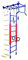 KletterDschungel Sprossenwand Indoor Klettergerüst (Blau, Raumhöhe_205-240cm)