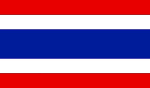 Karabu Bandera de Tailandia cm 90 x 150 cm en Tela