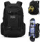 Ronyes Skateboard Backpack, Skateboard Bag,17.3 Inch Laptop Backpack with USB Charging Port, Basketball Longboard Backpack for Sports Travel Black