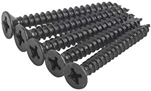 Hinge Outlet Wood Screws, Heavy-Duty Screws for Doors, Cabinets, Furniture & DIY Projects (Oil Rubbed Bronze, 9 x 1.5 Inch - 24 Pack)