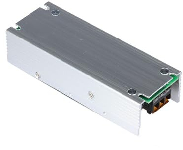 Fuente de alimentación LED de 75W, 12V, 6A, IP20, ideal para iluminación y dispositivos electrónicos en interiores.