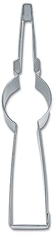 Städter Ausstechform, Edelstahl, Silber, 30 x 10 cm