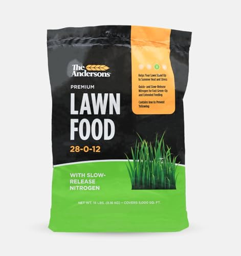 The Andersons Premium Lawn Food 28-0-12 Spring Summer Fertilizer 5,000 sq ft Bag