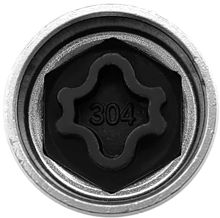 MARJS For Mercedes 304 Replacement Security Master Anti Theft Locking Wheel Nut Key Bolt Remover Tool For Mercedes 304 B66475304