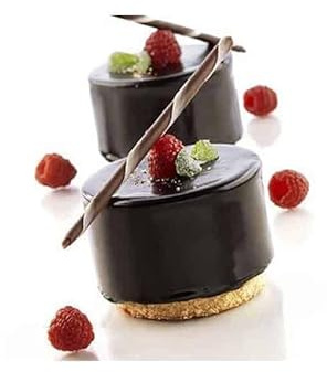 silikomart Stampi in Silicone per Dolci – Multiflex 220 Diametro 80 mm H45 mm- Accessori Professionali per Cucina e Pasticceria - Stampini Monoporzione per Dolci Forno