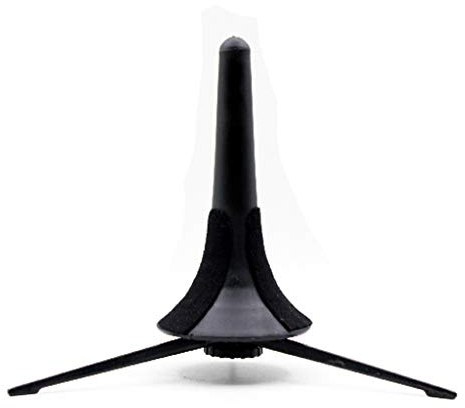 Alnicov TrompetenstäNder，Abnehmbarer, faltbarer Trompetenstativ mit Metallbeinen, Zubehör für Messinginstrumente