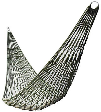Hamac en Maille pour Une Personne, épaissir Le hamac de Camping en Tissu de Nylon hamac Multifonctionnel hamac lit de Couchage pour randonnée avec Corde pour Jardin extérieur