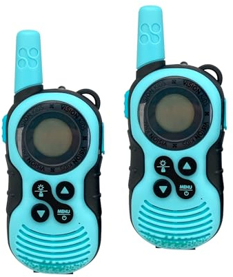 Kids Licensing - Walkie Talkie Pro, Larga Distancia, Batería Recargable, Compacto y Resistente, Ideal para Aventuras al Aire Libre, Juguete Educativo para Niños, Perfecto para Regalos