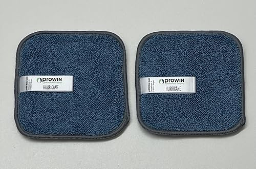 proWIN Duo PAD Hurricane 13 cm x 13 cm, blau -Doppelpack- 2 Stück