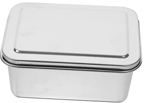 KOCKSHION Teglia Da Forno in Acciaio Per Pane Teglia Per Torte e Scatola Da Forno Per Torte Te