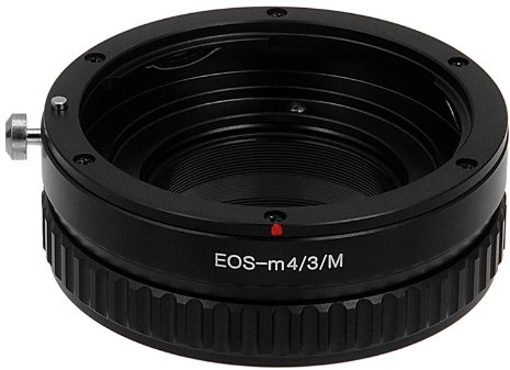 Fotodiox Pro Lens Mount Macro Adapter - Canon EOS (EF/EF-S) D/SLR Lens to Micro Four Thirds (MFT, M4/3) Mount Mirrorless Camera Body for Variable Close Focus