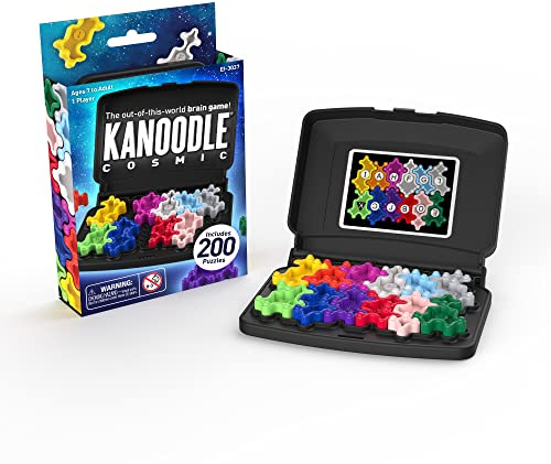 Learning Resources Kanoodle Cosmic - Brain Teaser Puzzle Challenge Game for Kids, Teens and Adults, Travel Games for Kids Ages 7+