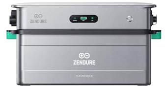 Zendure SolarFlow 2400AC, Gestion de Puissance Couplé IA AC Système, Gestion du Stockage d'Énergie Domestique, Entrée AC 2400W, Sortie 2400W, 17,28kwh Capacité Extenable, TOU, avec Batterie AB3000X