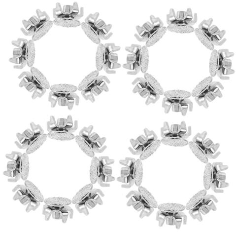 DIKACA 40 Unidades Grampones para Hielo y Nieve con Puntas Antideslizantes para Calzado de Invierno Accesorios Resistentes para Mayor Seguridad Exteriores