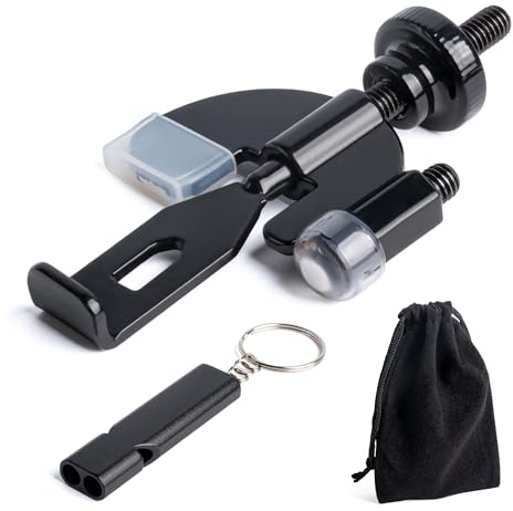 MEGAVOW Tragbares Sicherheitstür Türschloss, Türverriegelung Innen, Reiseschloss Ohne Bohren für Reisen Hotel Schule Zuhause Wohnung Hochschule