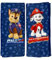 Paw Patrol Set of 2 Blue Mini Pads featuring Chase and Marshall. Ideal for child seat seat belts. Extra Comfortable and Washable.