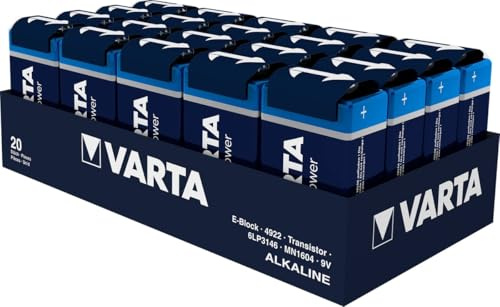 Varta HIGH Energy Batterie E-Block (9V-Block) ohne Blister
